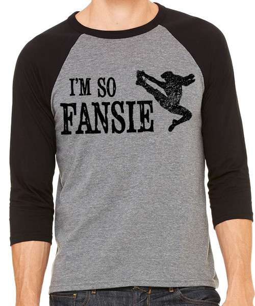 I'm so Fansie - Newsies t-shirt - 3/4 sleeve baseball jersey