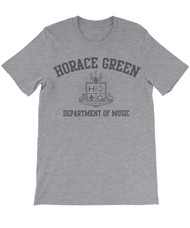 Horace Green Department of Music with logo - Stick it to the Man - School of Rock - T-shirt