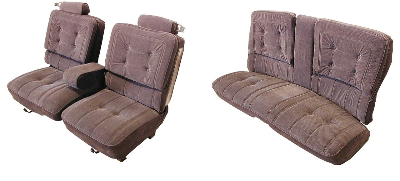Set Of Buick Regal Turbo Limited Seat Covers Made With Velour Or Exclusive Materials At Highway Stars
