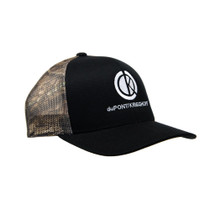 dK Black Camo Snapback Trucker Hat