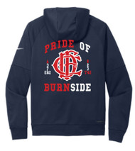 Engine 82 Navy Nike Dri Fit Full-Zip Hoodie CFD