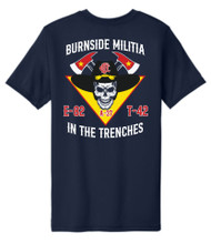Engine 82 Navy Nike T-shirt Dri Fit Skull 