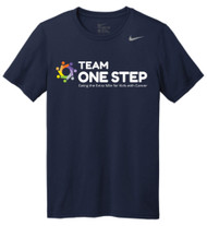 Team One Step Nike Team rLegend Tee - College Navy
