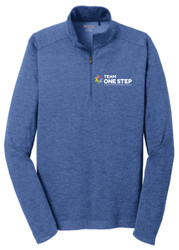 $7,500 Club - OGIO® Pixel 1/4-Zip - Optic Blue