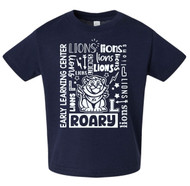 ELC Toddler Roary Navy Rabbit Skins Cotton T-Shirt