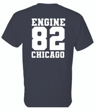 Engine 82 Navy Gildan T-Shirt E82