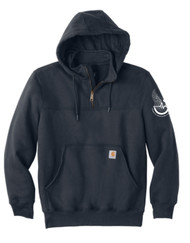 MMRT Navy 1/4 Zip Carhartt Hoodie