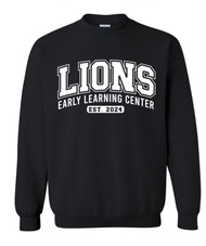 ELC Est. Black Gildan Crewneck Sweater