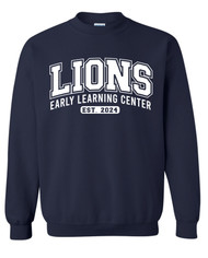 ELC Est. Navy Gildan Crewneck Sweater
