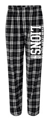 ELC Black Boxercraft Harley Flannel Pants 