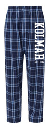 Kolmar Navy Boxercraft Harley Flannel Pants 