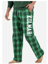 Kolmar Green Boxercraft Harley Flannel Pants 