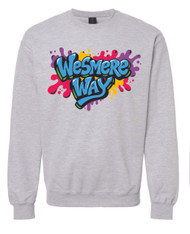 Wesmere Elementary School Gildan Sports Grey Crewneck