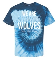 Wesmere Elementary School Sports Blue Ocean Tie Dye We Are Design