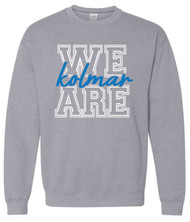 Kolmar WE ARE Sports Grey Gildan Crewneck