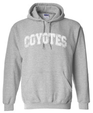 Kolmar Coyotes Vintage Sports Grey Gildan Hoodie