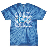 Kolmar Pennant Royal Tie Dye Colortone T-Shirt