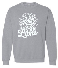ELC Lions Sport Grey Gildan Crewneck Sweater