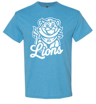 ELC Lions Heather Sapphire Gildan T-Shirt