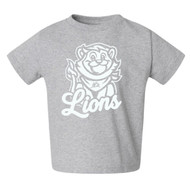 ELC Toddler Lions Heather Grey Rabbit Skins Cotton T-Shirt