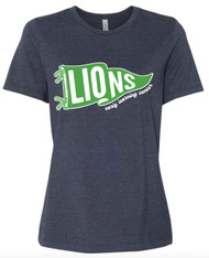 ELC Pennant Heather Navy Women’s Relax Fit Tee