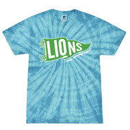 ELC Pennant Spider Turquoise Colortone Tie Dye T-Shirt