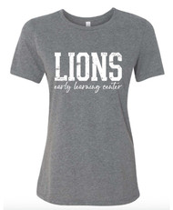 ELC Distressed Deep Heather Women’s Relax Fit Tee