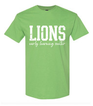 ELC Distressed Electric Green Gildan T-Shirt