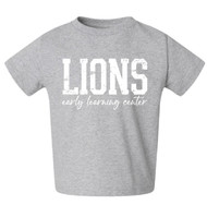 ELC Toddler Distressed Heather Grey Rabbit Skins Cotton T-Shirt