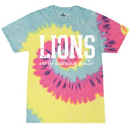 ELC Distressed Blast Colortone Tie Dye T-Shirt
