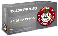 45 ACP, 230 GRN FMJ 50/BOX