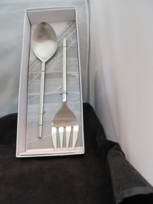 DUO SERVING SET STAINLESS STEEL (CATALOG ONLY)