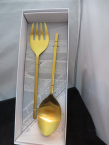 DUO SERVING SET GOLD (CATALOG ONLY)