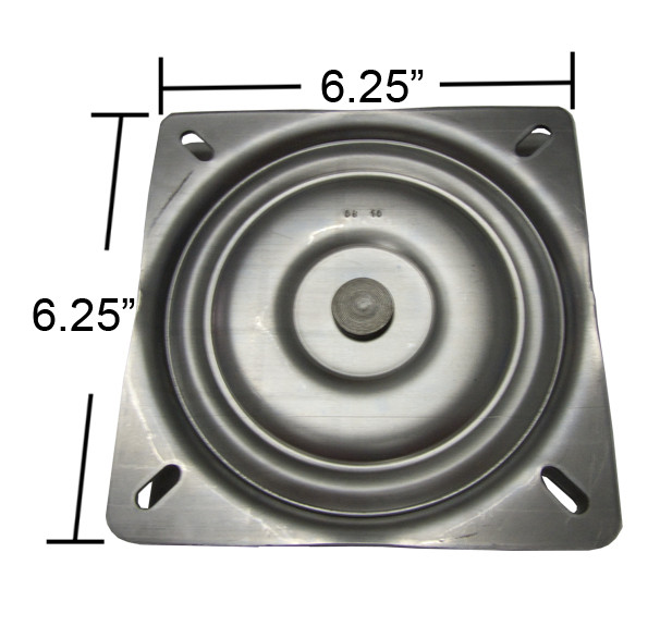 Replacement Flat Bar Stool Swivel Plate - 6.25 Square - S4695