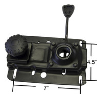 Office Chair Seat Plate Mechanism - 4.25" x 7" Mounting Holes - S2886