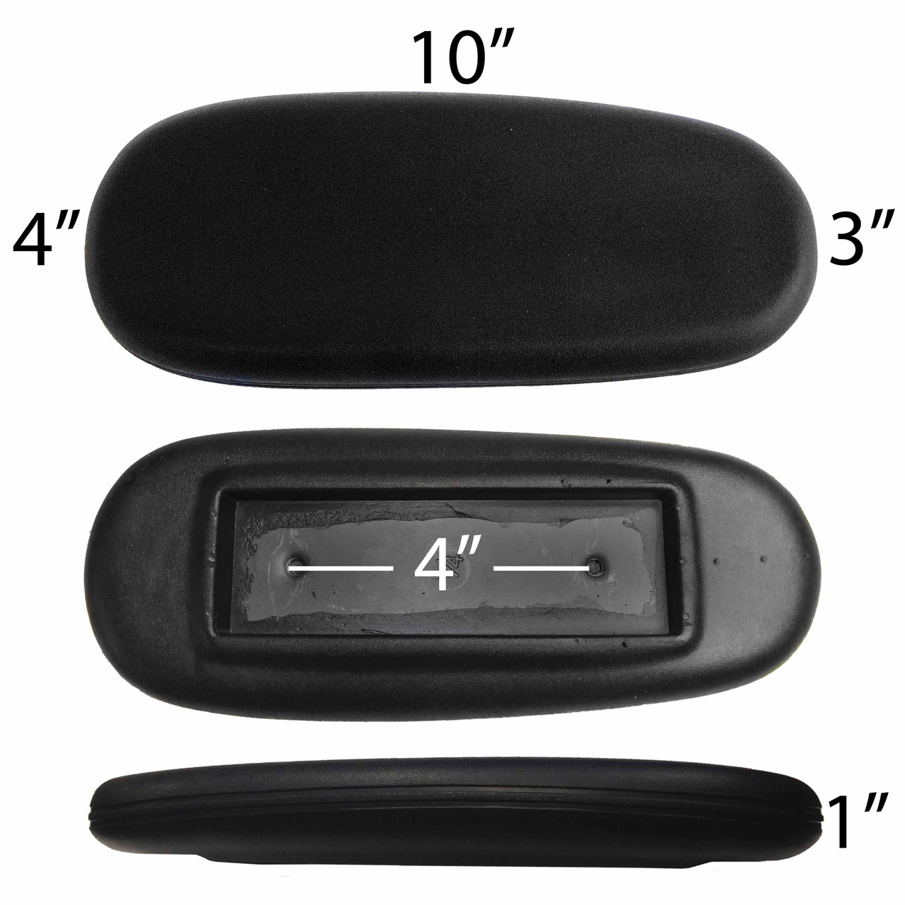 Single Replacement Office Task Chair Armrest Arm Pad