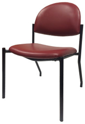 Side guest chair for waiting room, medical, office
