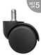 Replacement Hard Floor Casters for Steelcase Rally, Protégé, and Sensor Chair