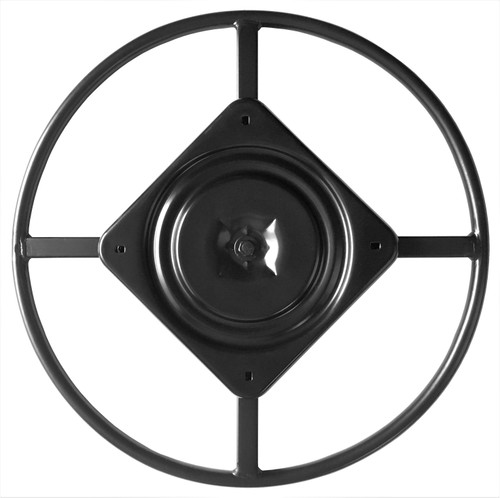 Top View - 22" Replacement Ring Base w/ Swivel for Recliner Chairs & Furniture, Includes Swivel - S5469