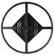 Bottom View - 22" Replacement Ring Base w/ Swivel for Recliner Chairs & Furniture, Includes Swivel - S5469