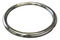 12.75" Bar Stool Replacement Ring 1" Tube w/ Mounting Holes Chrome