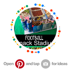 Football mystery party ideas for food and decor