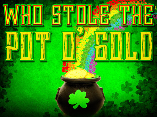 Who Stole the Pot O'Gold St. Patrick's Day mystery game