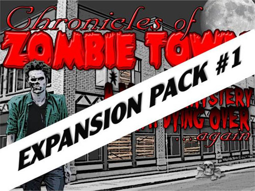 Zombie town murder mystery expansion pack