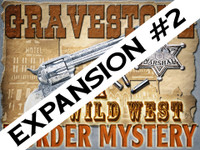 Wild west expansion pack #2 for the murder mystery game