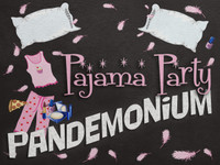 Pajama party pandemonium - a fun teen mystery game. 