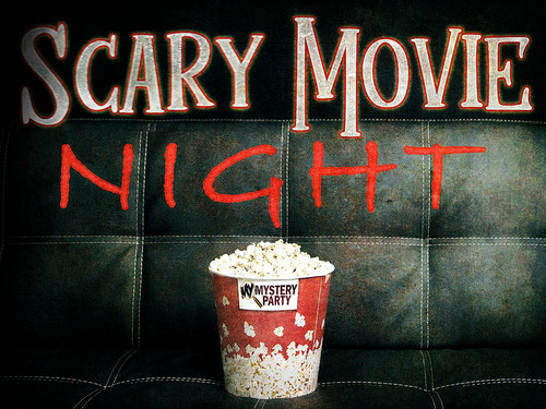 Scary Movie Night - a mystery party boxed set for teens/tweens.