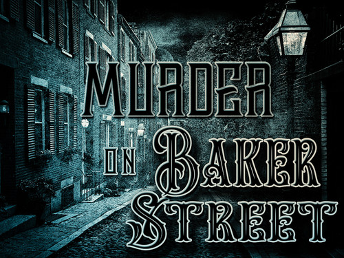 Murder on Baker Street - a My Mystery Party game. 