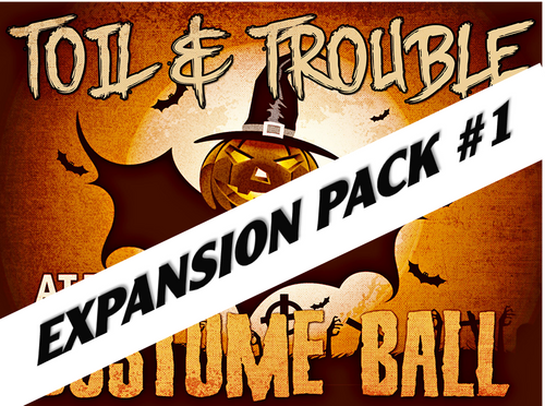 Toil & Trouble at the Costume Ball - a virtual mystery party for Zoom.