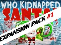 Who Kidnapped Santa? | A virtual mystery party expansion pack. 